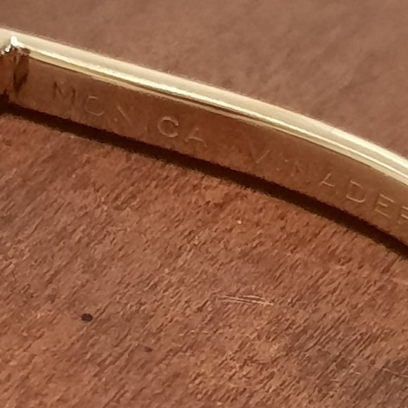 Signature Thin Diamond Bangle by MONICA VINADER - Picture 13 of 15